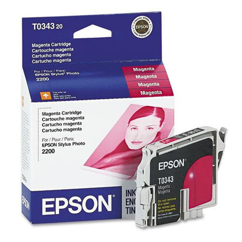Original Epson T034320 (34) Ink, Magenta