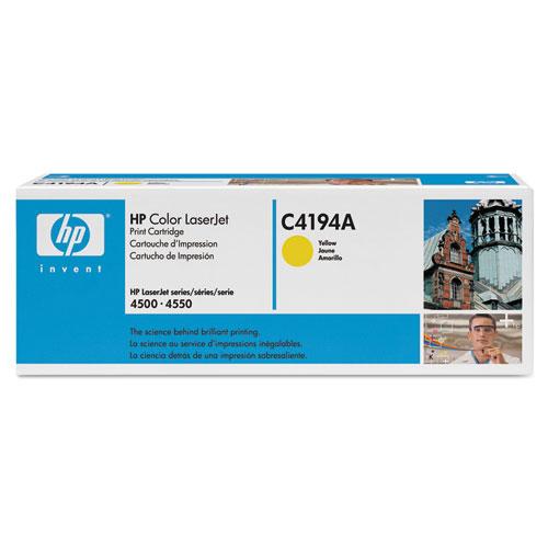 Original HP 640A, (C4194A) Yellow Original LaserJet Toner Cartridge