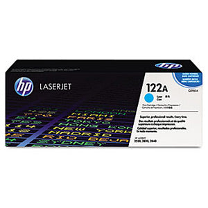 Original HP Q3961A HP 122A (HP122A) Cyan High Yield Smart Laser Toner Catridge (4K YLD)