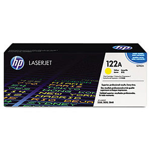 Original HP Q3962A HP 122A (HP122A) Yellow  High Yield Smart Laser Toner Catridge (4K YLD)