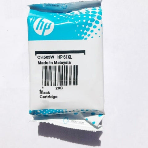 HP 61XL Black Ink Cartridge CH563WN, No Retail Box