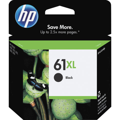 Original HP 61XL Black Ink Cartridge, Genuine OEM Product in Retail Box