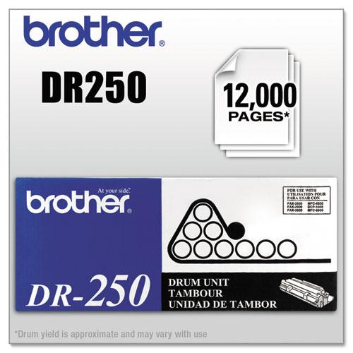 Original Brother DR250 Drum Unit, Black