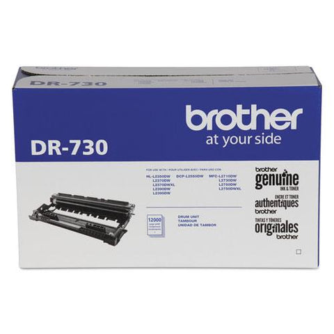 Original Brother DR730 Drum Unit, Black