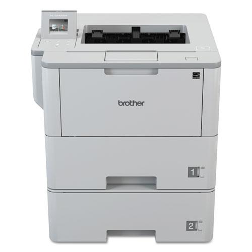 Original Brother Workhorse HL-L6400DWT Business Laser Printer w/Dual Trays, Mid-Size Workgroups
