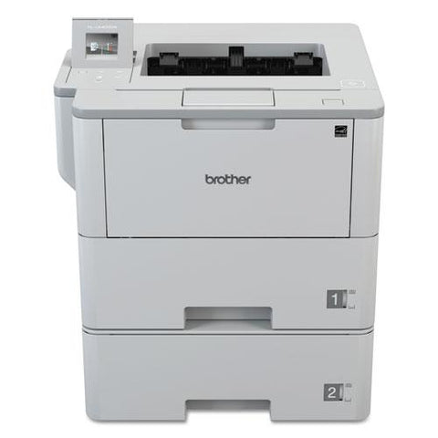 Original Brother Workhorse HL-L6400DWT Business Laser Printer w/Dual Trays, Mid-Size Workgroups