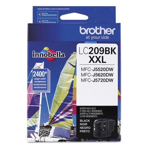 Original Brother LC209BK Innobella Super High-Yield Ink, Black