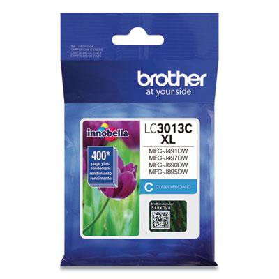 Original Brother LC3013C High-Yield Cyan Ink Cartridge