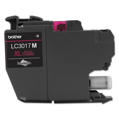 Original Brother LC3017M High-Yield Ink, 550 Page-Yield, Magenta