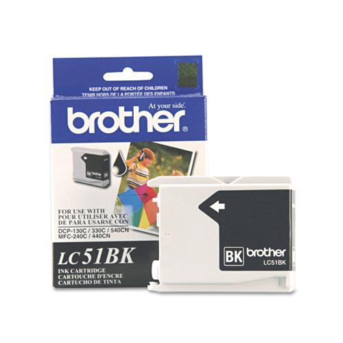Original Brother LC51BK Innobella Ink, Black