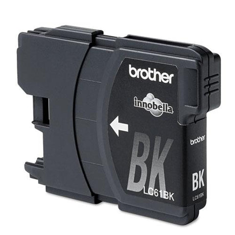 Original Brother LC61BK Innobella Ink, Black