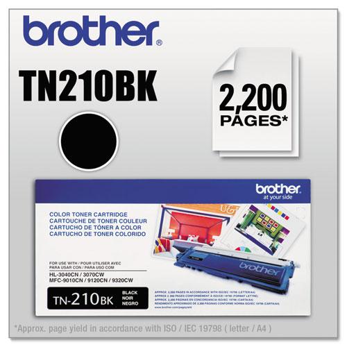 Original Brother TN210BK Toner, Black