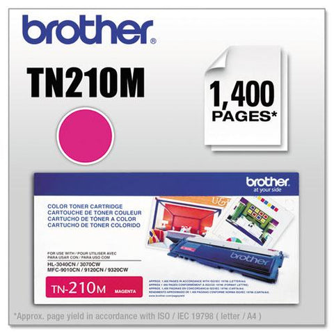 Original Brother TN210M Toner, Magenta