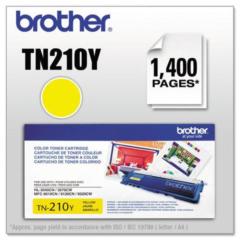 Original Brother TN210Y Toner, Yellow