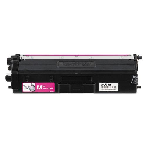 Original Brother TN433M High-Yield Toner, Magenta