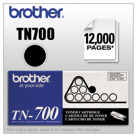 Original Brother TN700 High-Yield Toner, Black