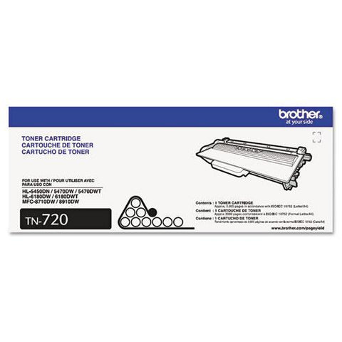 Original Brother TN720 Toner, Black