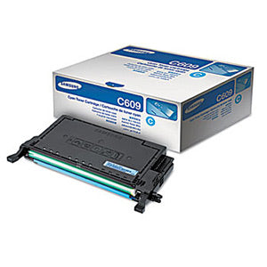 Original Samsung CLT-C609S (SU086A) Cyan Toner/ Drum Cartridge (7K YLD)