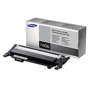 Original Samsung CLT-K406S (SU122A) Black Toner Cartridge (1.5K YLD)