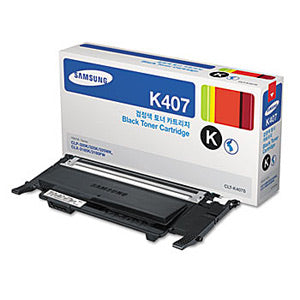 Original Samsung CLT-K407S (SU134A) Black Toner Cartridge (1.5K YLD)