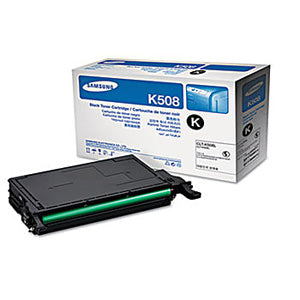 Original Samsung CLT-K508L (SU191A) High Yield Black Toner Cartridge (5K YLD)