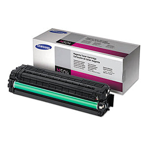 Original Samsung CLT-M504S (SU296A) Magenta Toner Cartridge (1.8K YLD)