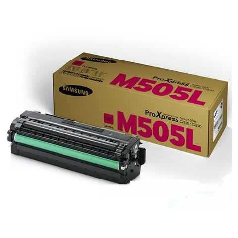 Original Samsung CLTM505L (SU304A) Magenta Toner Cartridge (3.5K YLD)