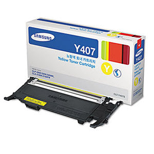 Original Samsung CLT-Y407S (SU478A) Yellow Toner Cartridge (1K YLD)