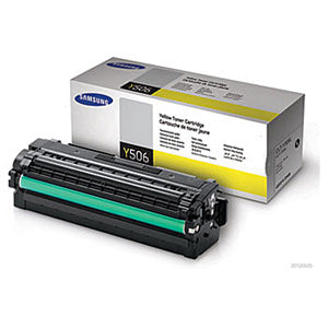 Original Samsung CLT-Y506L (SU519A) High Yield Yellow Toner Cartridge (3.5K YLD)