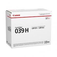 Genuine Canon 0288C001 (039H) High-Yield Toner, Black, High Yield