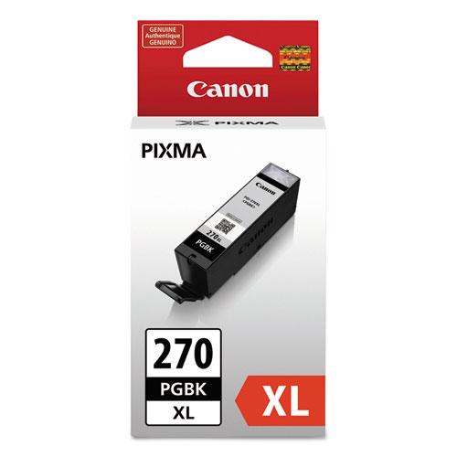 Original Canon 0319C001 (PGI-270XL) High-Yield Ink, Pigment Black