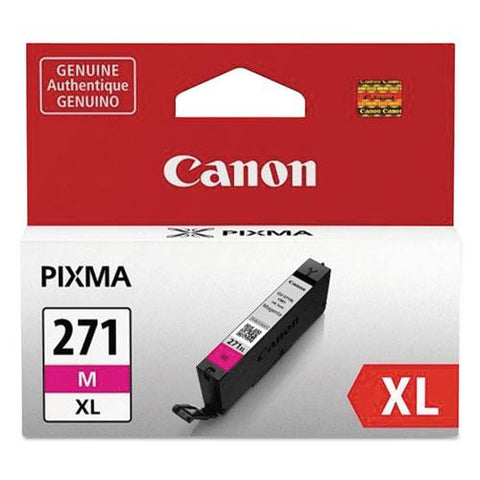 Original Canon 0338C001 (CLI-271XL) High-Yield Ink, Magenta