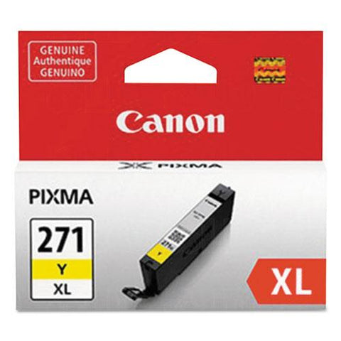 Original Canon 0339C001 (CLI-271XL) High-Yield Ink, Yellow
