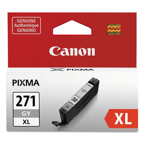 Original Canon 0340C001 (CLI-271XL) High-Yield Ink, Gray