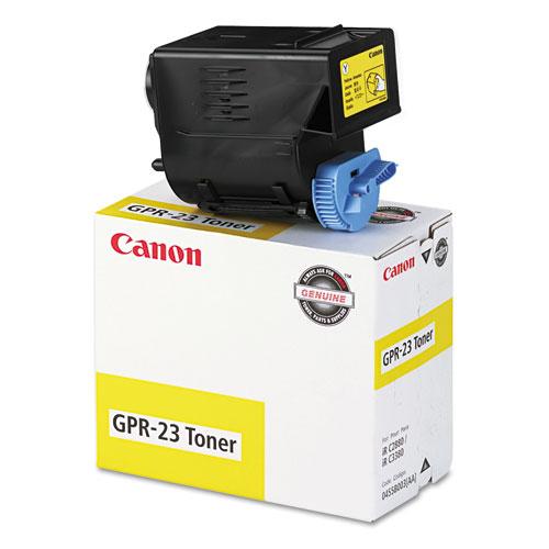 Original Canon 0455B003AA (GPR-23) Toner, Yellow