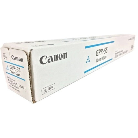 Genuine Canon GPR-55 (GPR55) Cyan Toner Cartridge, Canon 0482C003
