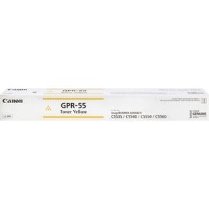 Genuine Canon GPR-55 (GPR55) Yellow Toner Cartridge, Canon 0484C003