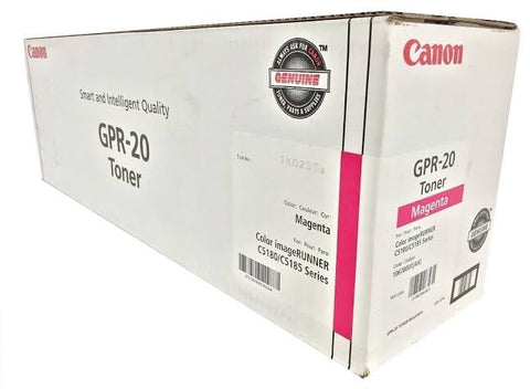 Original Canon 1067B001 (GPR20) GPR-20 Magenta Toner Cartridge (36K YLD)