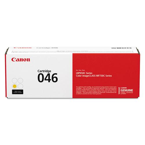 Original Canon 1247C001 (046) Toner, 2300 Page-Yield, Yellow