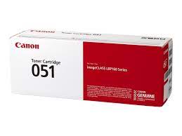 Genuine Canon 051 Black Toner Cartridge, Standard Yield, Canon 2168C001