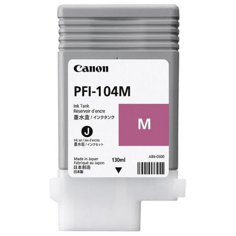 Original Canon 3631B001 PFI-104M (PFI104M) Dye Magenta Ink Tank