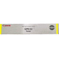 Genuine Canon GPR-53 (GPR53) Yellow Toner Cartridge, Canon 8527B003