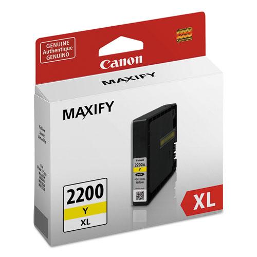 Original Canon 9270B001 (PGI-2200XL) High-Yield Ink, Yellow