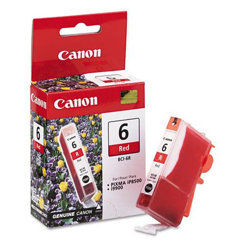 Original Canon BCI6R (BCI-6) Ink, Red