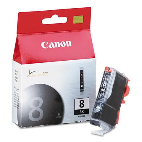 Original Canon CLI8BK (CLI-8) Ink, Black