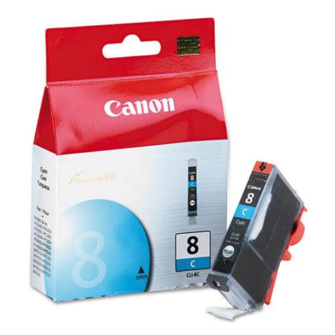 Original Canon CLI8C (CLI-8) Ink, Cyan
