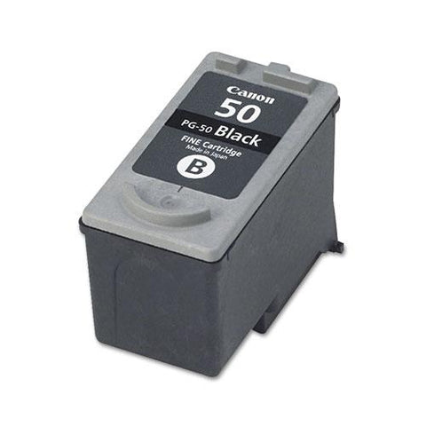 Original Canon PG50 (PG-50) High-Yield Ink, Black