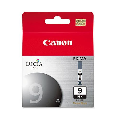 Original Canon PGI9PBK (PGI-9) Lucia Ink, Photo Black