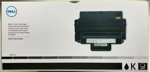 Original Dell NWYPG (N2XPF / 593-BBBI) Standard Yield Black Toner Cartridge (3K YLD)