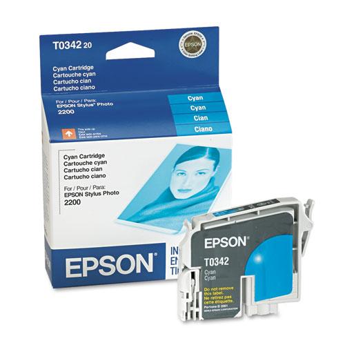 Original Epson T034220 (34) Ink, Cyan